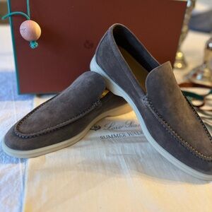 Loro Piana men loafers, size 40, brand new